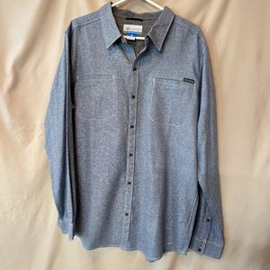 Men's Columbia Button Down Long Sleeve Shirt